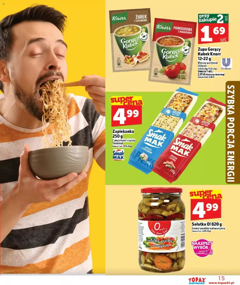 Gazetka promocyjna Topaz Express  ważna od 08.01.2026 - Strona 15.