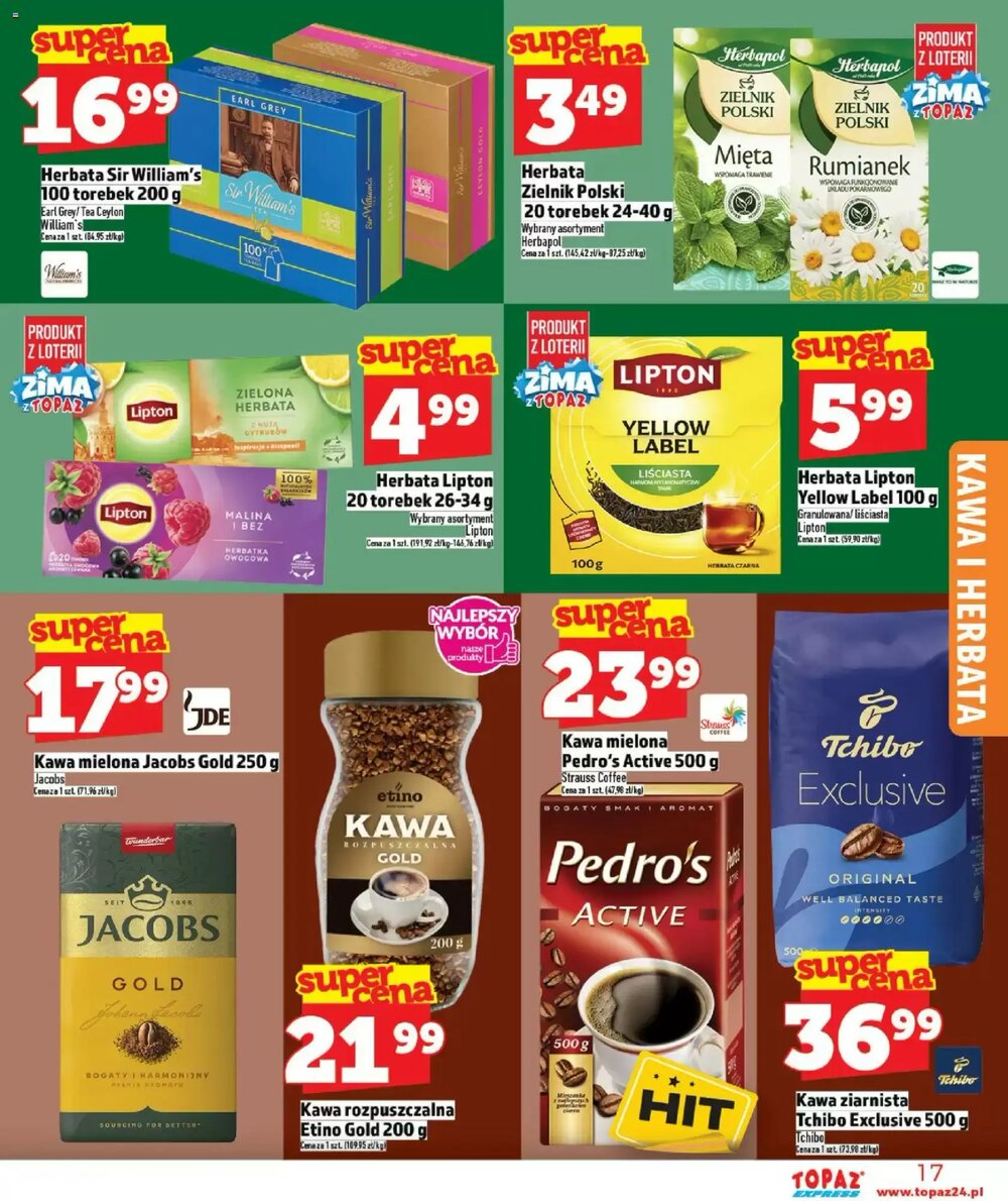 Gazetka promocyjna Topaz Express  ważna od 08.01.2026 - Strona 17.