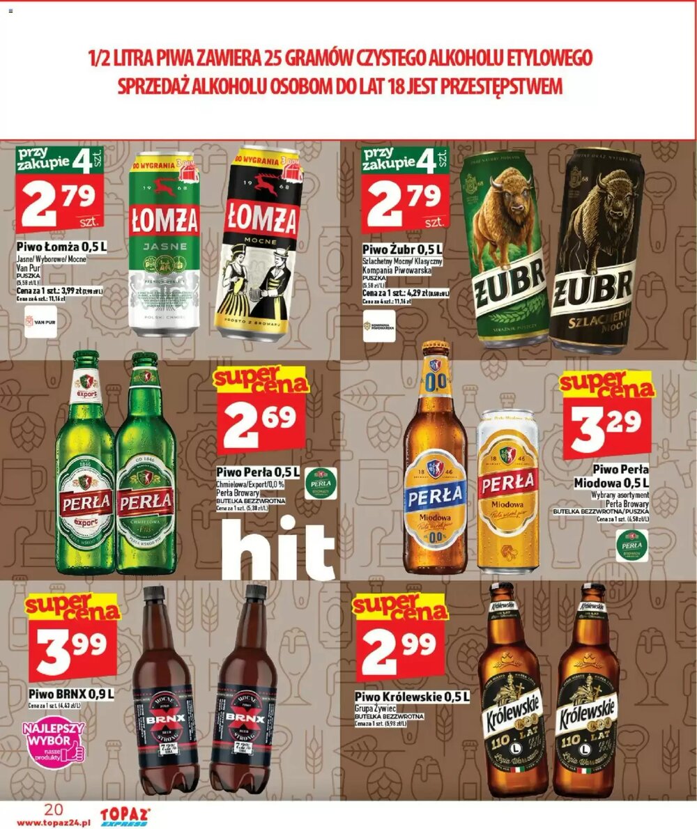 Gazetka promocyjna Topaz Express  ważna od 08.01.2026 - Strona 20.