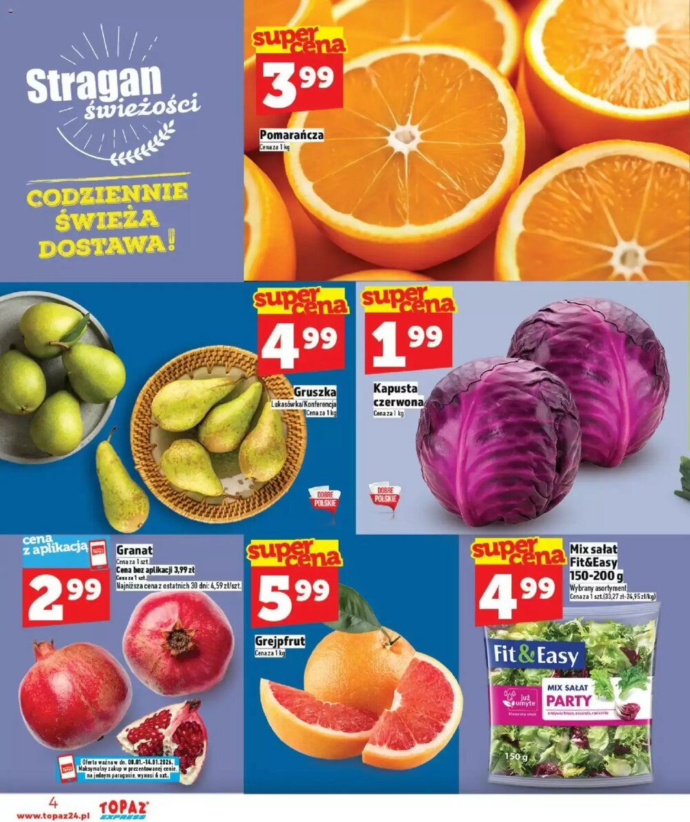 Gazetka promocyjna Topaz Express  ważna od 08.01.2026 - Strona 4.