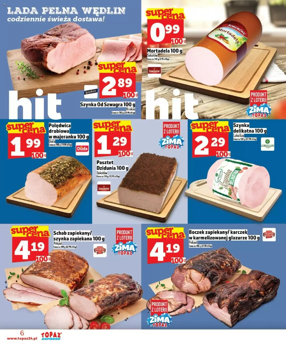 Gazetka promocyjna Topaz Express  ważna od 08.01.2026 - Strona 6.
