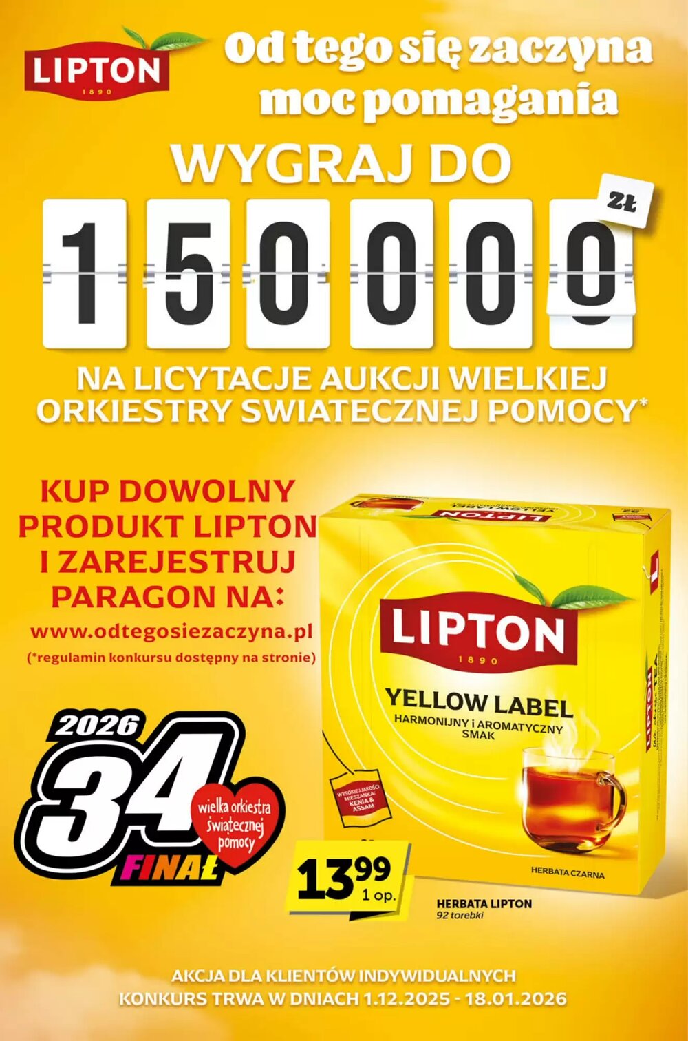 Gazetka promocyjna Groszek  ważna od 08.01.2026 - Strona 16.