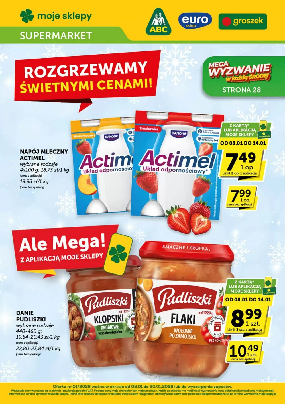 Gazetka promocyjna Groszek  ważna od 08.01.2026 - Strona 1.
