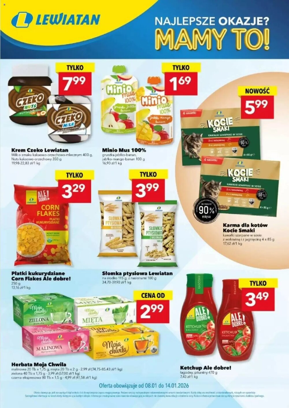Gazetka promocyjna Lewiatan  ważna od 08.01.2026 - Strona 1.