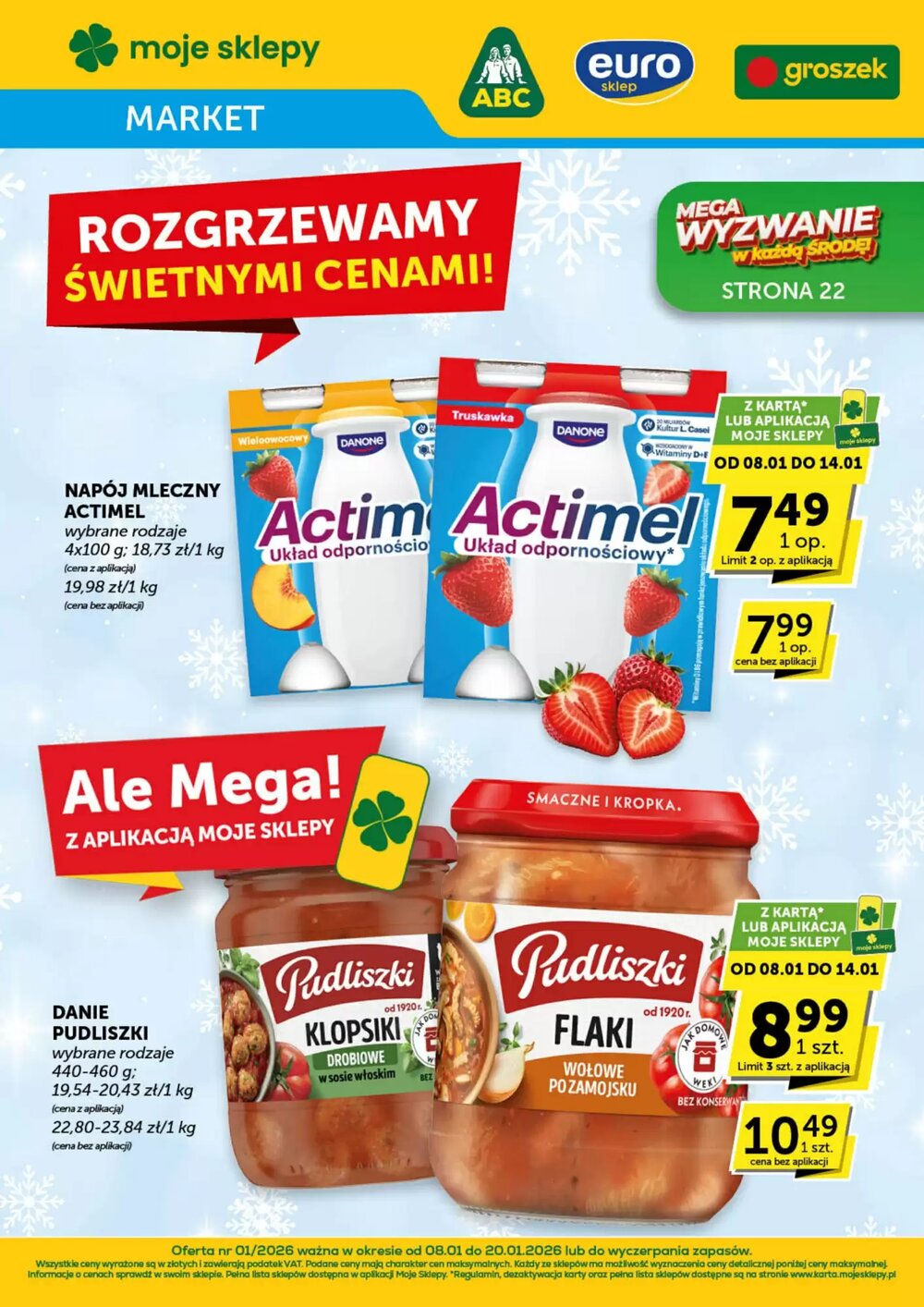 Gazetka promocyjna Groszek  ważna od 08.01.2026 - Strona 1.