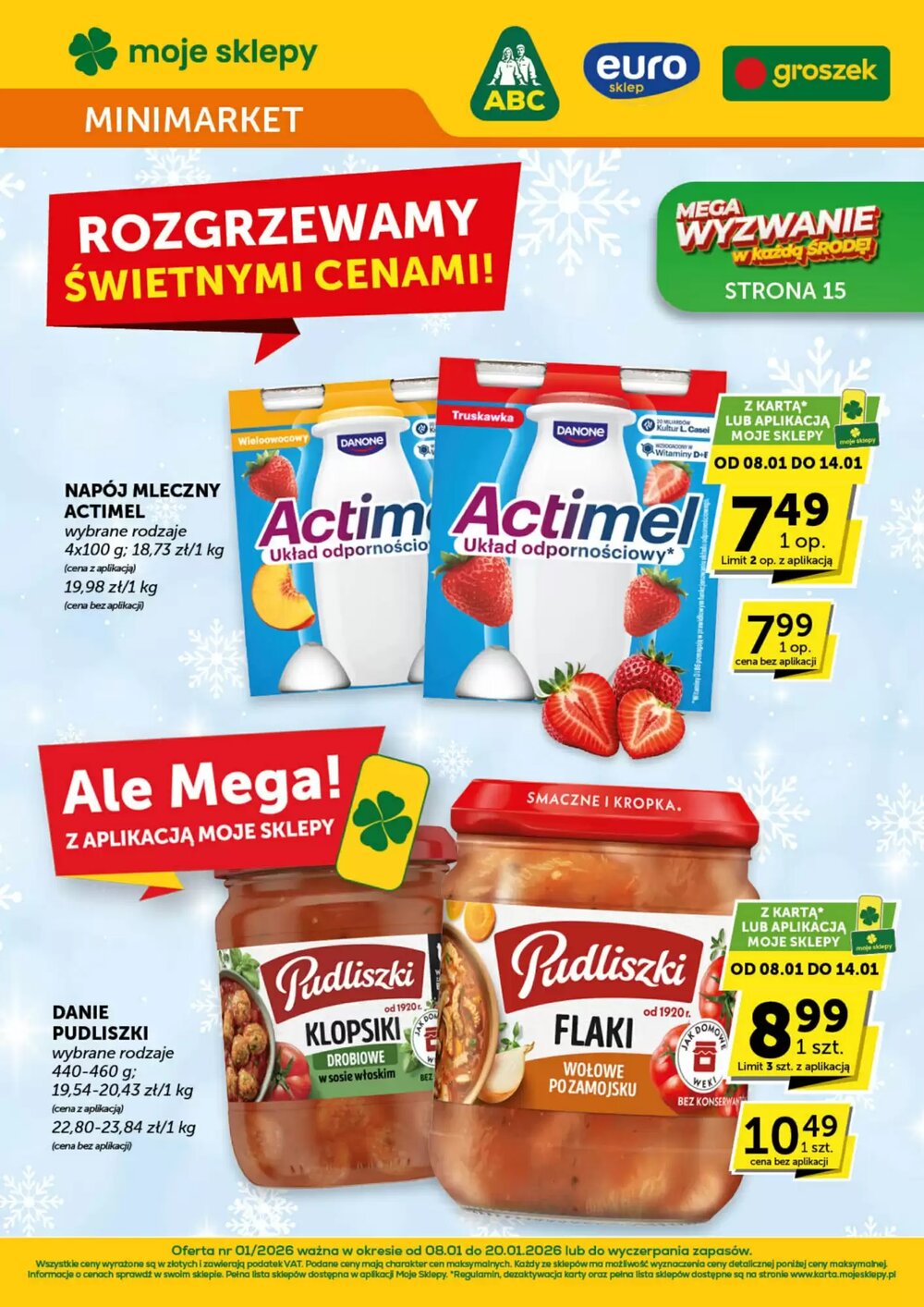 Gazetka promocyjna Groszek  ważna od 08.01.2026 - Strona 1.