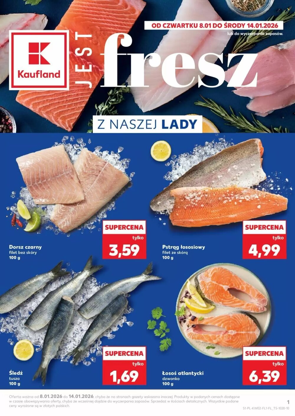 Gazetka promocyjna Kaufland  ważna od 08.01.2026 - Strona 1.