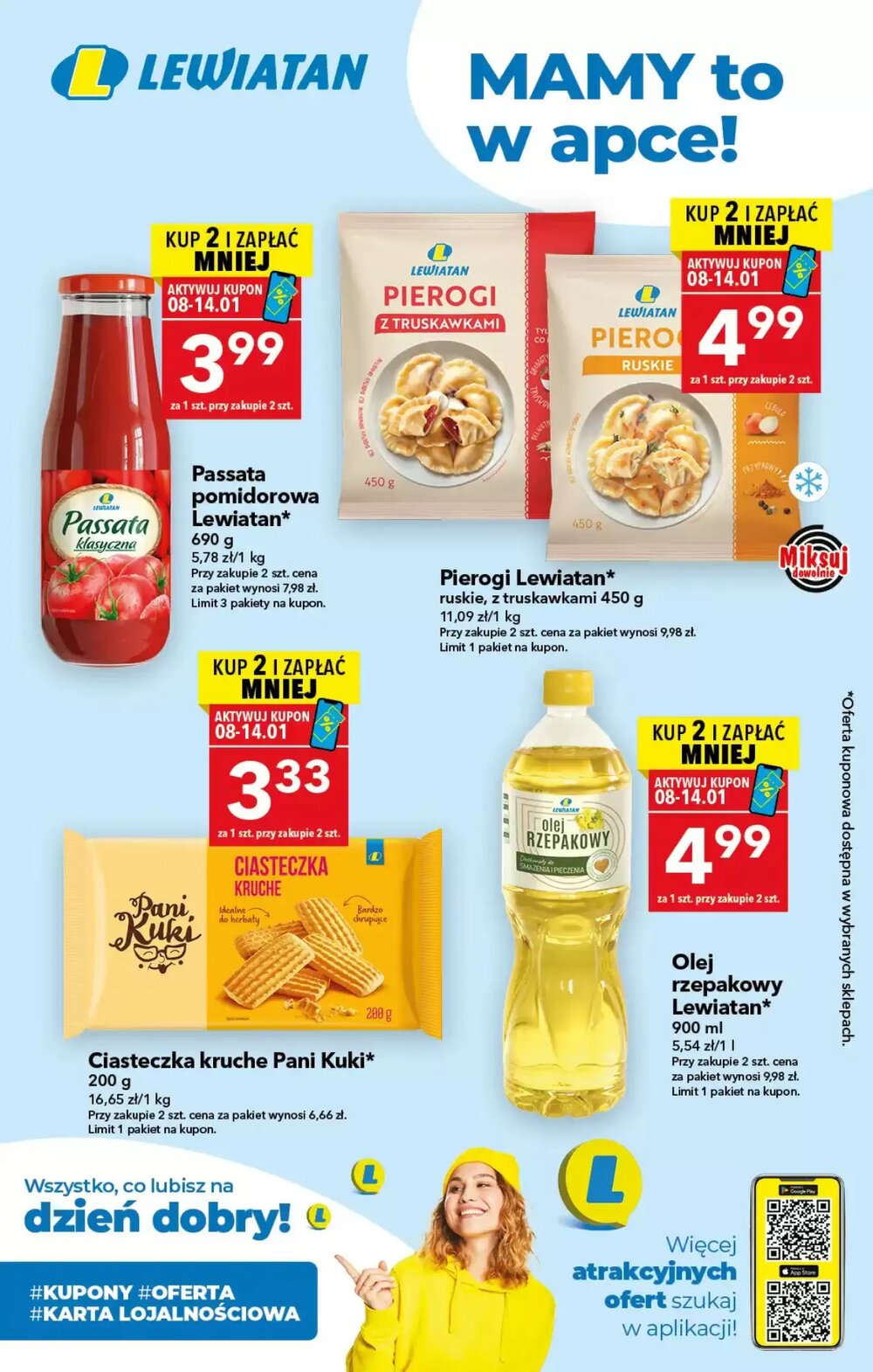 Gazetka promocyjna Lewiatan  ważna od 08.01.2026 - Strona 1.