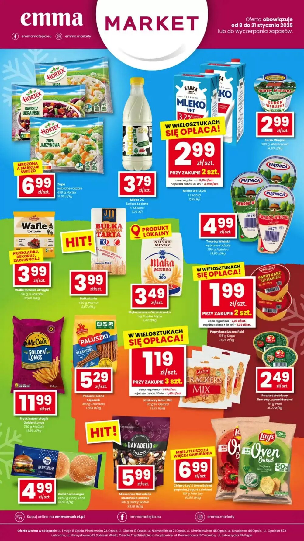 Gazetka promocyjna EMMA market  ważna od 08.01.2026 - Strona 1.
