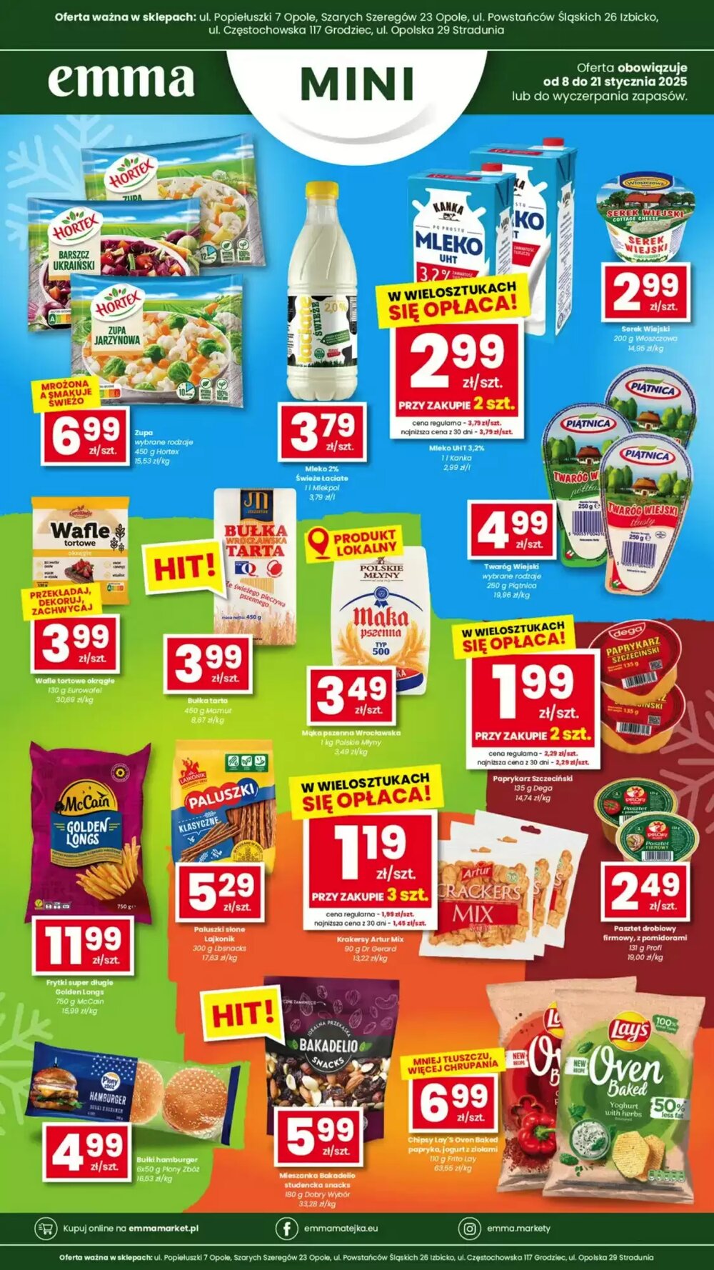 Gazetka promocyjna EMMA market  ważna od 08.01.2026 - Strona 1.