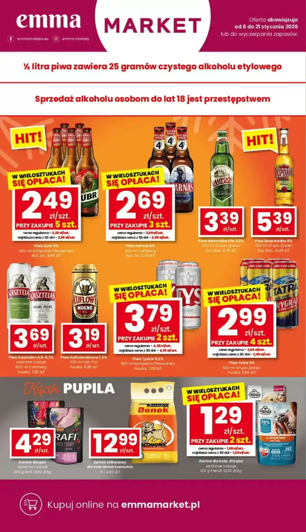 Gazetka promocyjna EMMA market  ważna od 08.01.2026 - Strona 14.