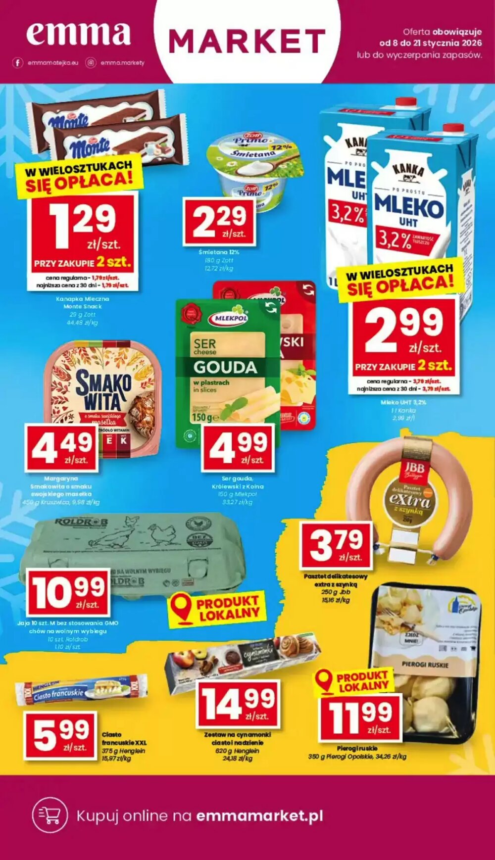 Gazetka promocyjna EMMA market  ważna od 08.01.2026 - Strona 8.