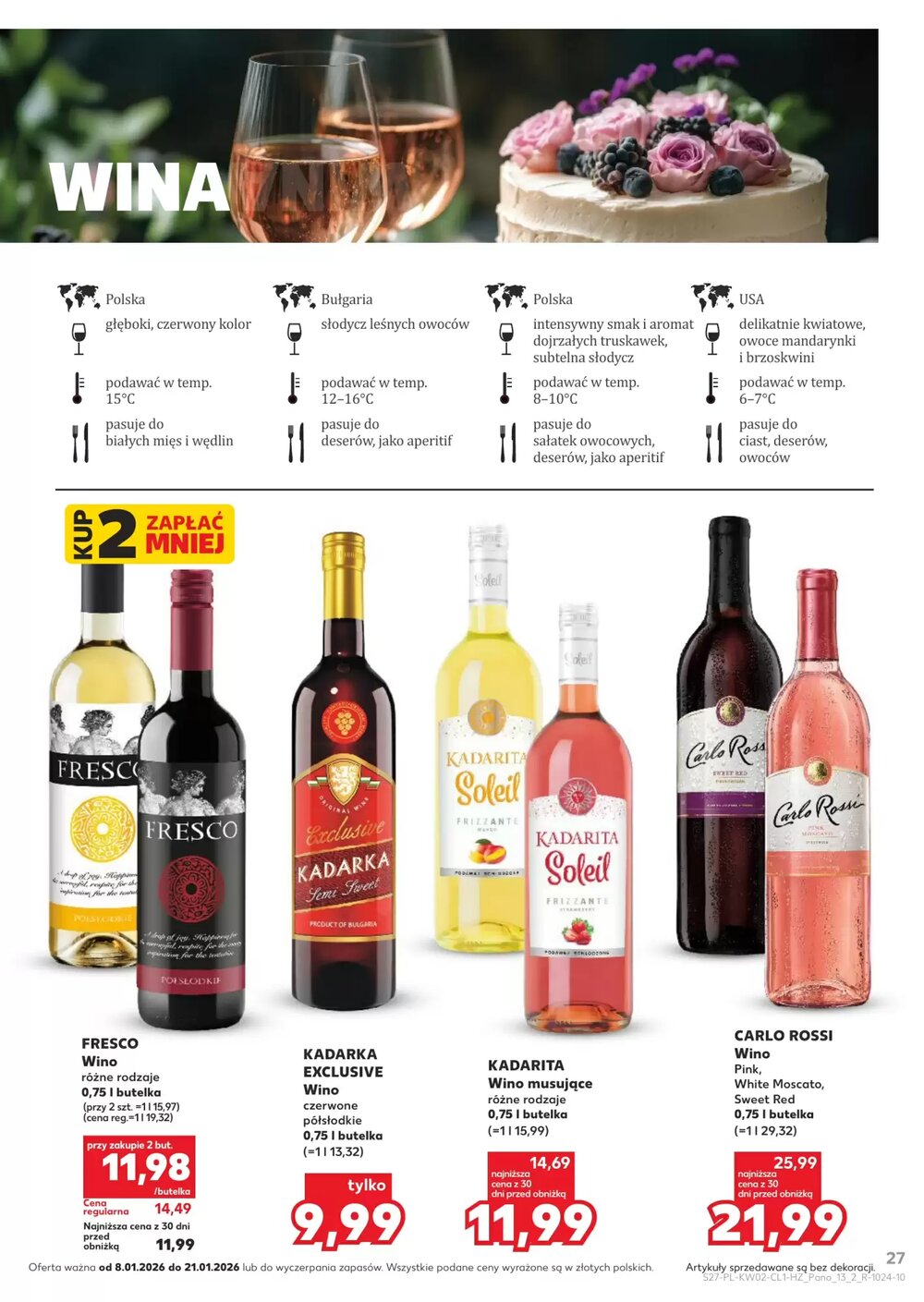 Gazetka promocyjna Kaufland  ważna od 08.01.2026 - Strona 27.