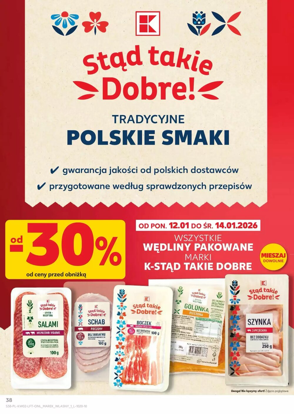 Gazetka promocyjna Kaufland  ważna od 08.01.2026 - Strona 38.