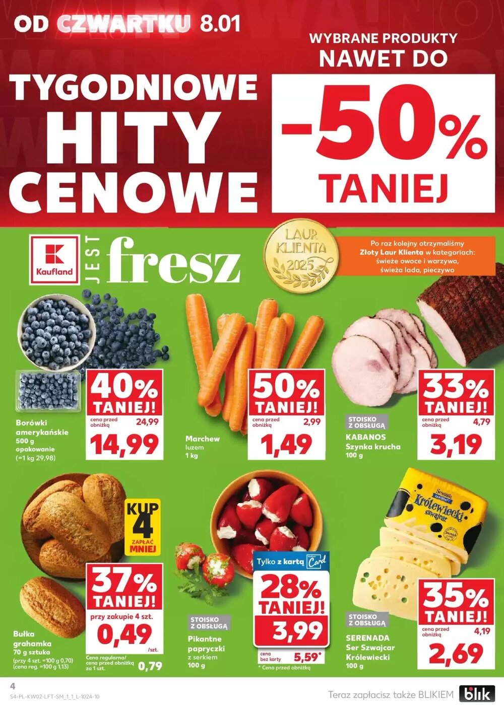 Gazetka promocyjna Kaufland  ważna od 08.01.2026 - Strona 4.
