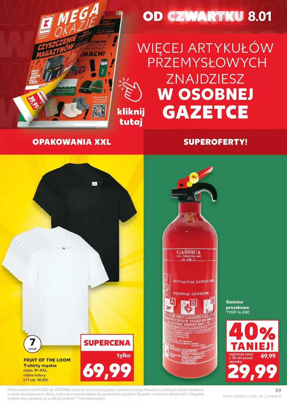 Gazetka promocyjna Kaufland  ważna od 08.01.2026 - Strona 59.