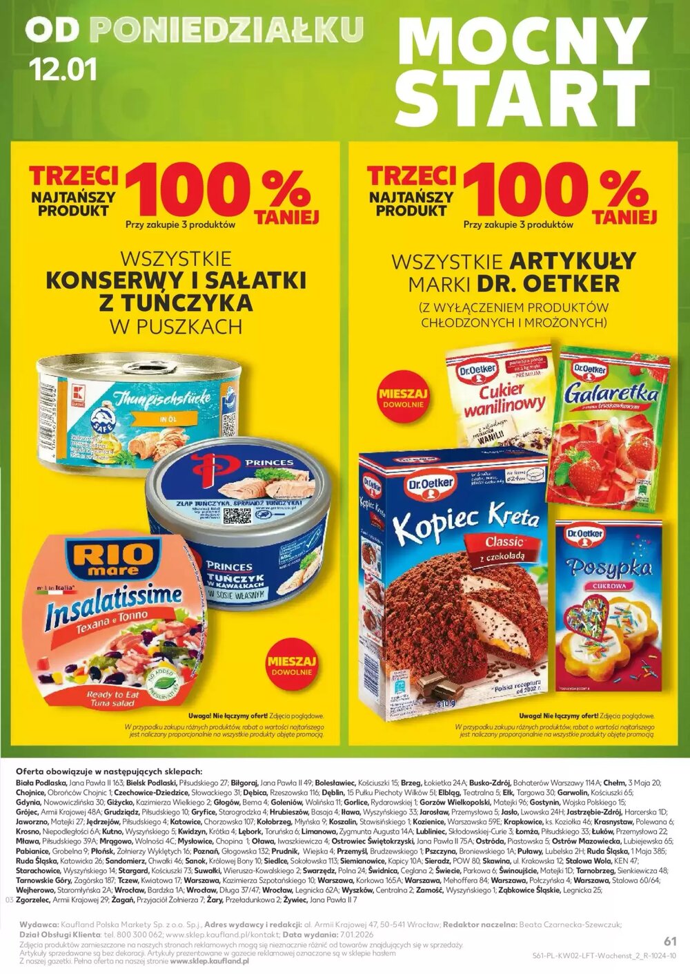 Gazetka promocyjna Kaufland  ważna od 08.01.2026 - Strona 61.