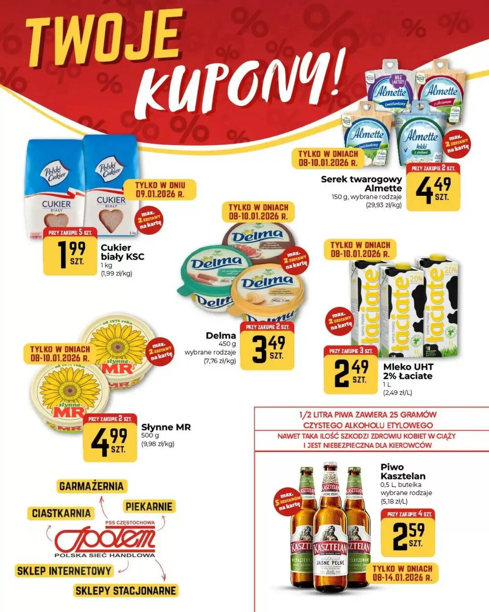 Gazetka promocyjna Społem  ważna od 08.01.2026 - Strona 2.