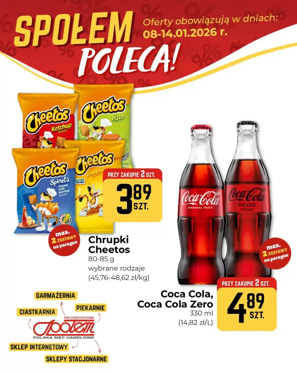 Gazetka promocyjna Społem  ważna od 08.01.2026 - Strona 3.