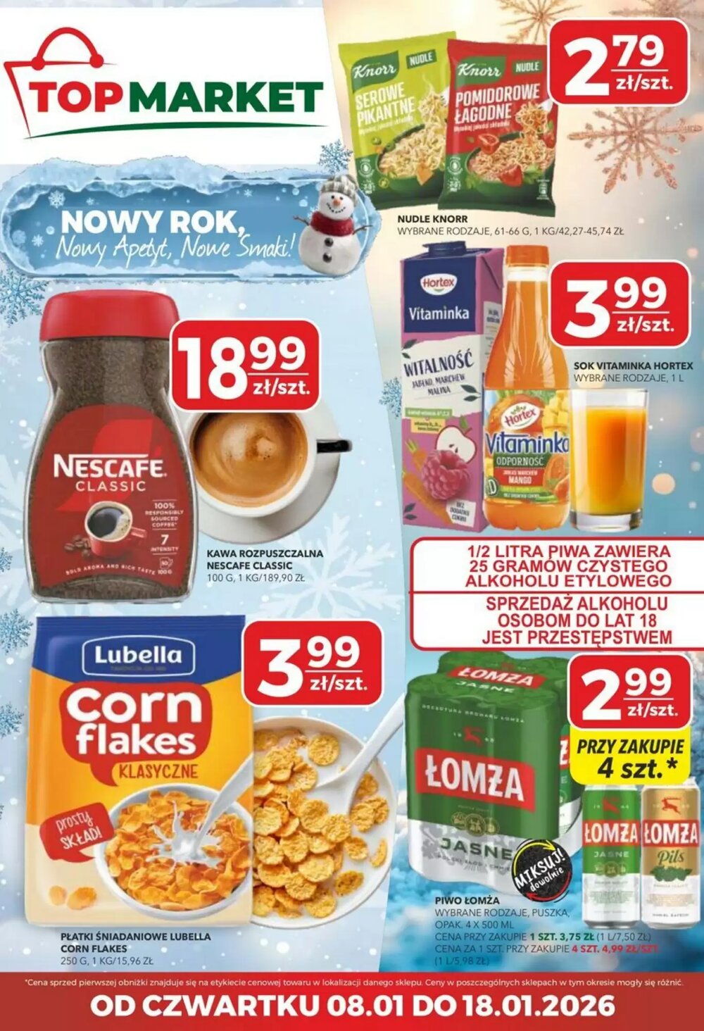 Gazetka promocyjna Top Market  ważna od 08.01.2026 - Strona 1.