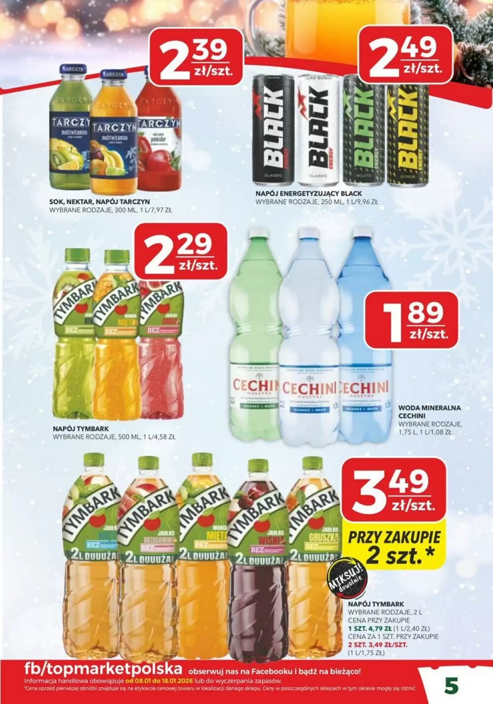 Gazetka promocyjna Top Market  ważna od 08.01.2026 - Strona 5.