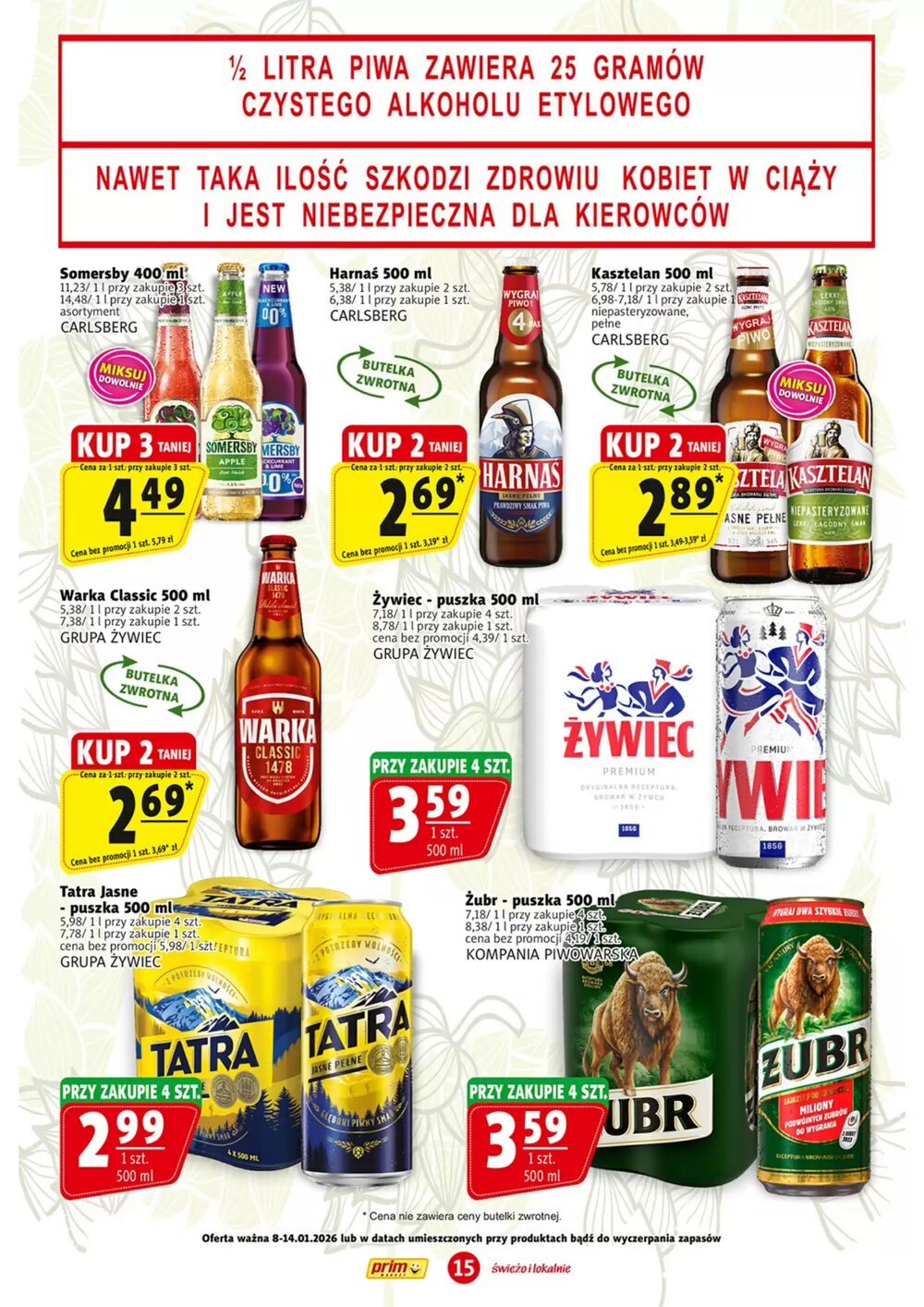 Gazetka promocyjna Prim Market  ważna od 08.01.2026 - Strona 15.