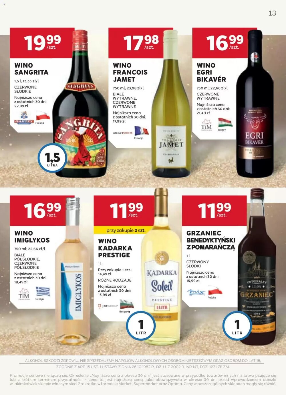 Gazetka promocyjna Stokrotka  ważna od 08.01.2026 - Strona 13.