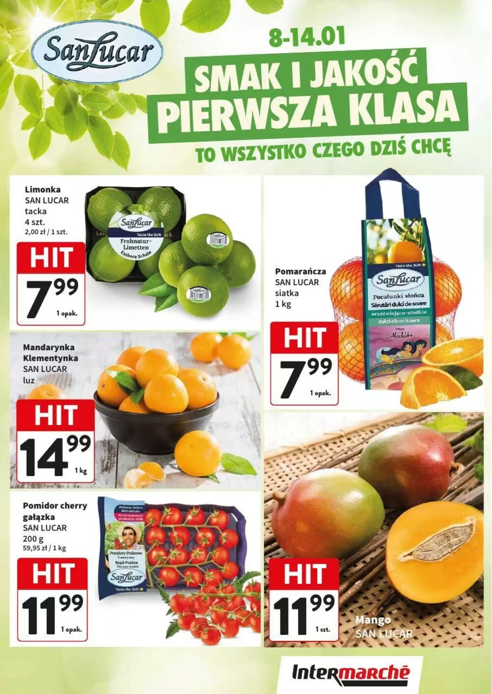 Gazetka promocyjna Intermarche  ważna od 08.01.2026 - Strona 1.