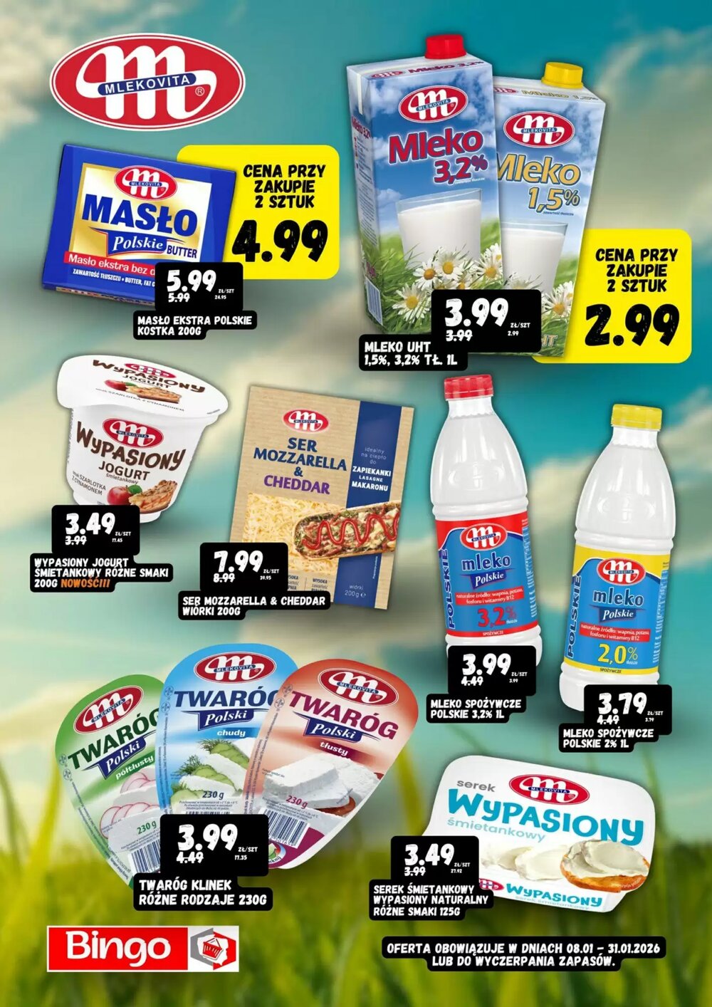 Gazetka promocyjna Bingo  ważna od 08.01.2026 - Strona 1.