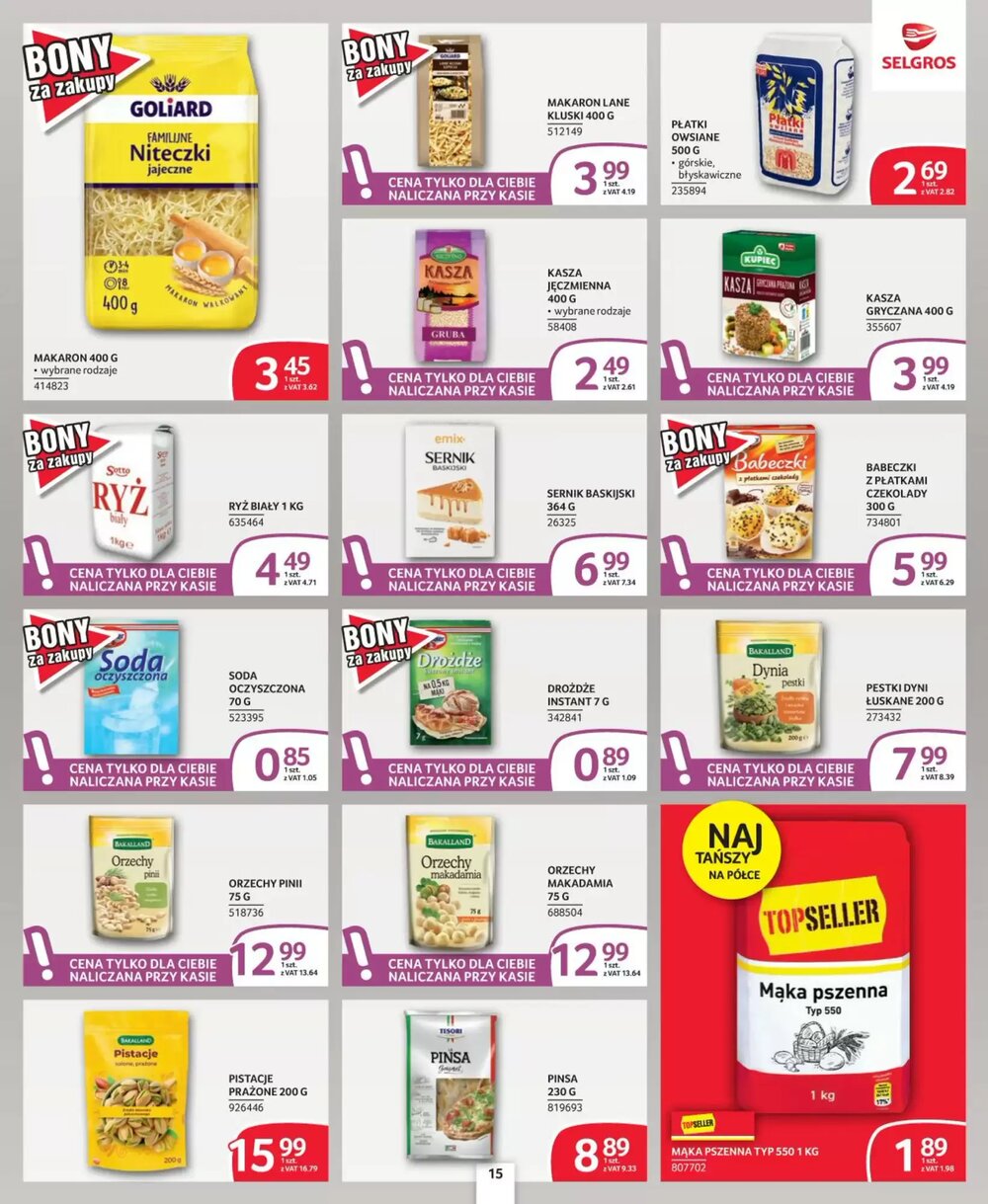 Gazetka promocyjna Selgros  ważna od 08.01.2026 - Strona 15.