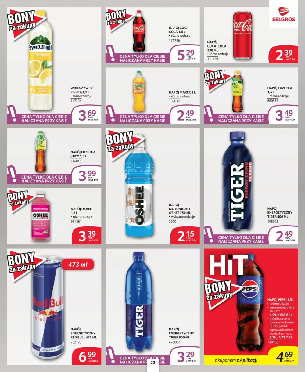 Gazetka promocyjna Selgros  ważna od 08.01.2026 - Strona 23.