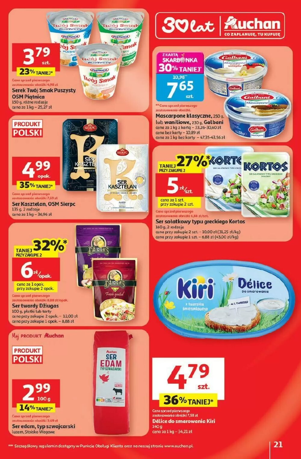 Gazetka promocyjna Auchan  ważna od 08.01.2026 - Strona 21.