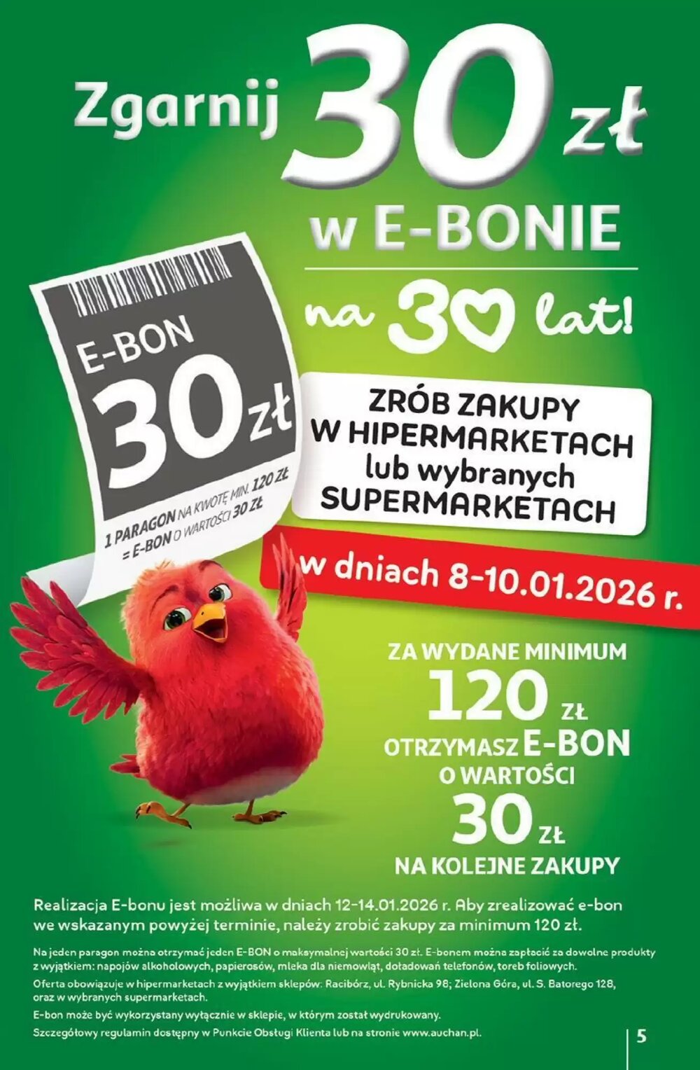 Gazetka promocyjna Auchan  ważna od 08.01.2026 - Strona 5.
