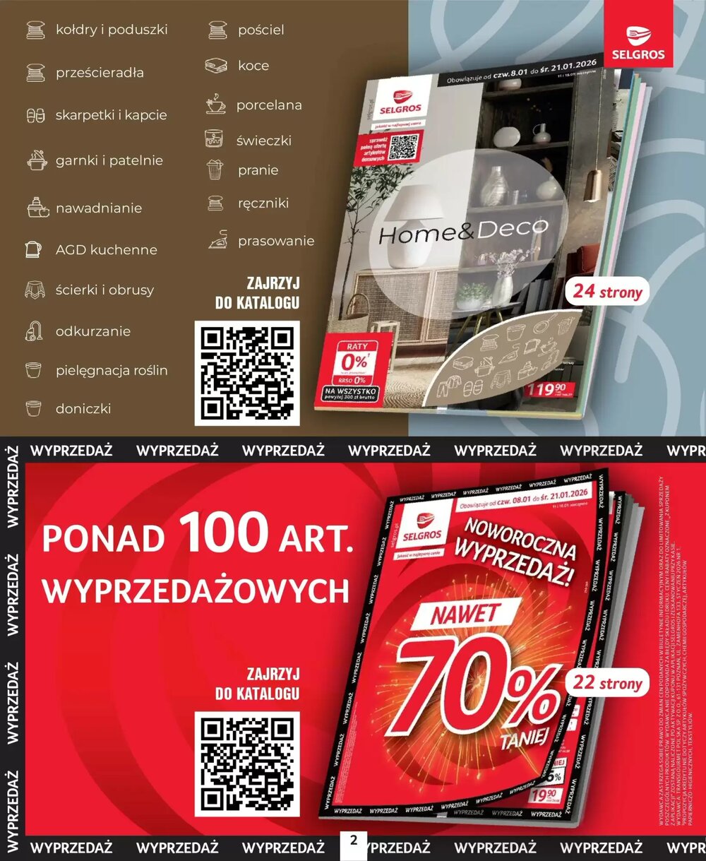 Gazetka promocyjna Selgros  ważna od 08.01.2026 - Strona 2.