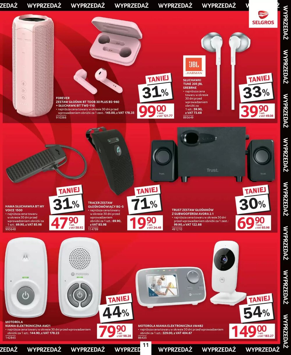 Gazetka promocyjna Selgros  ważna od 08.01.2026 - Strona 11.