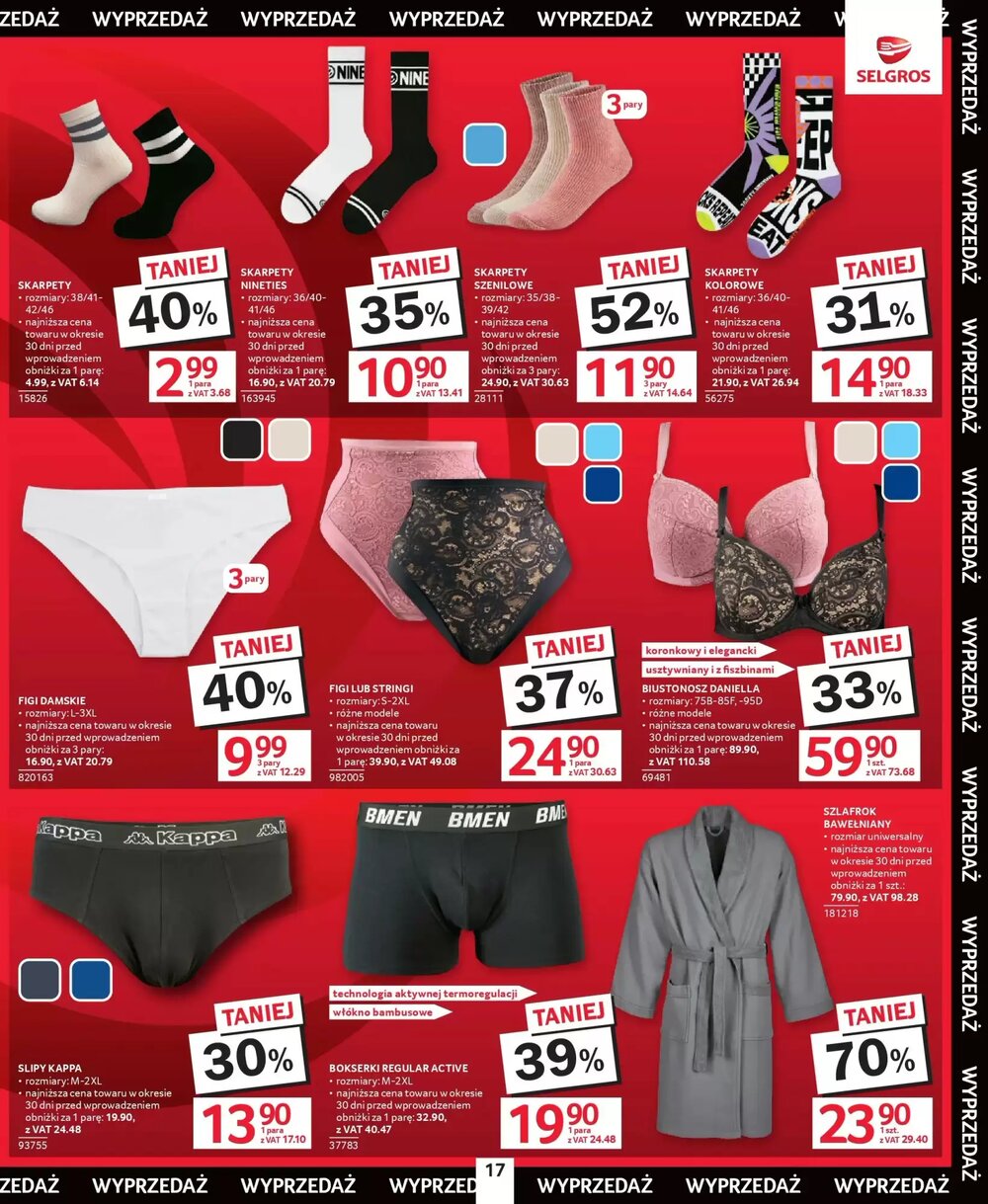 Gazetka promocyjna Selgros  ważna od 08.01.2026 - Strona 17.