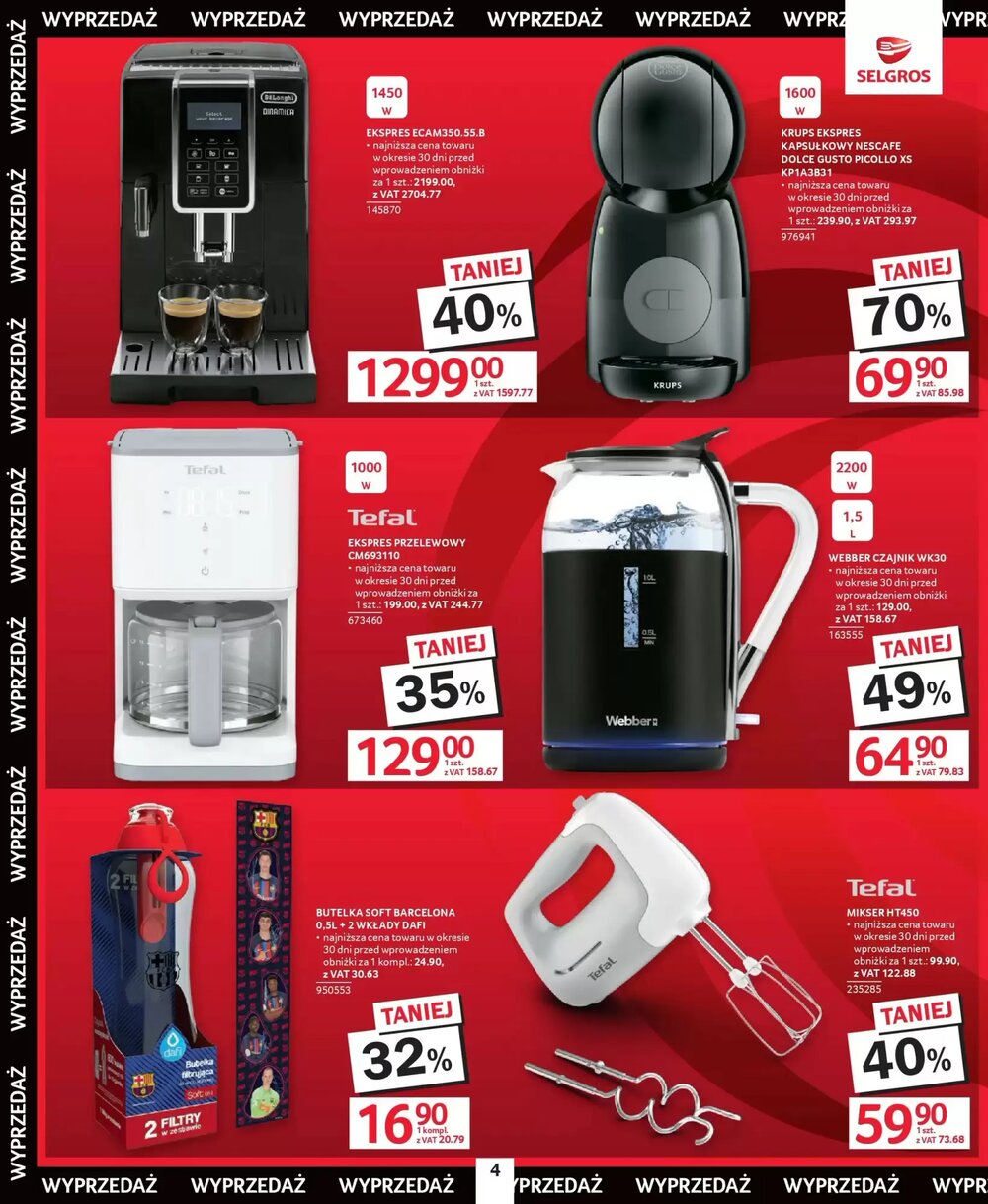 Gazetka promocyjna Selgros  ważna od 08.01.2026 - Strona 4.