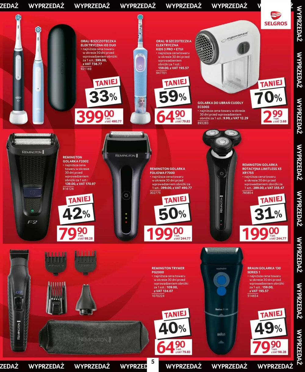 Gazetka promocyjna Selgros  ważna od 08.01.2026 - Strona 5.