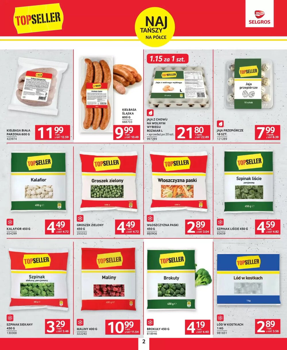 Gazetka promocyjna Selgros  ważna od 08.01.2026 - Strona 2.