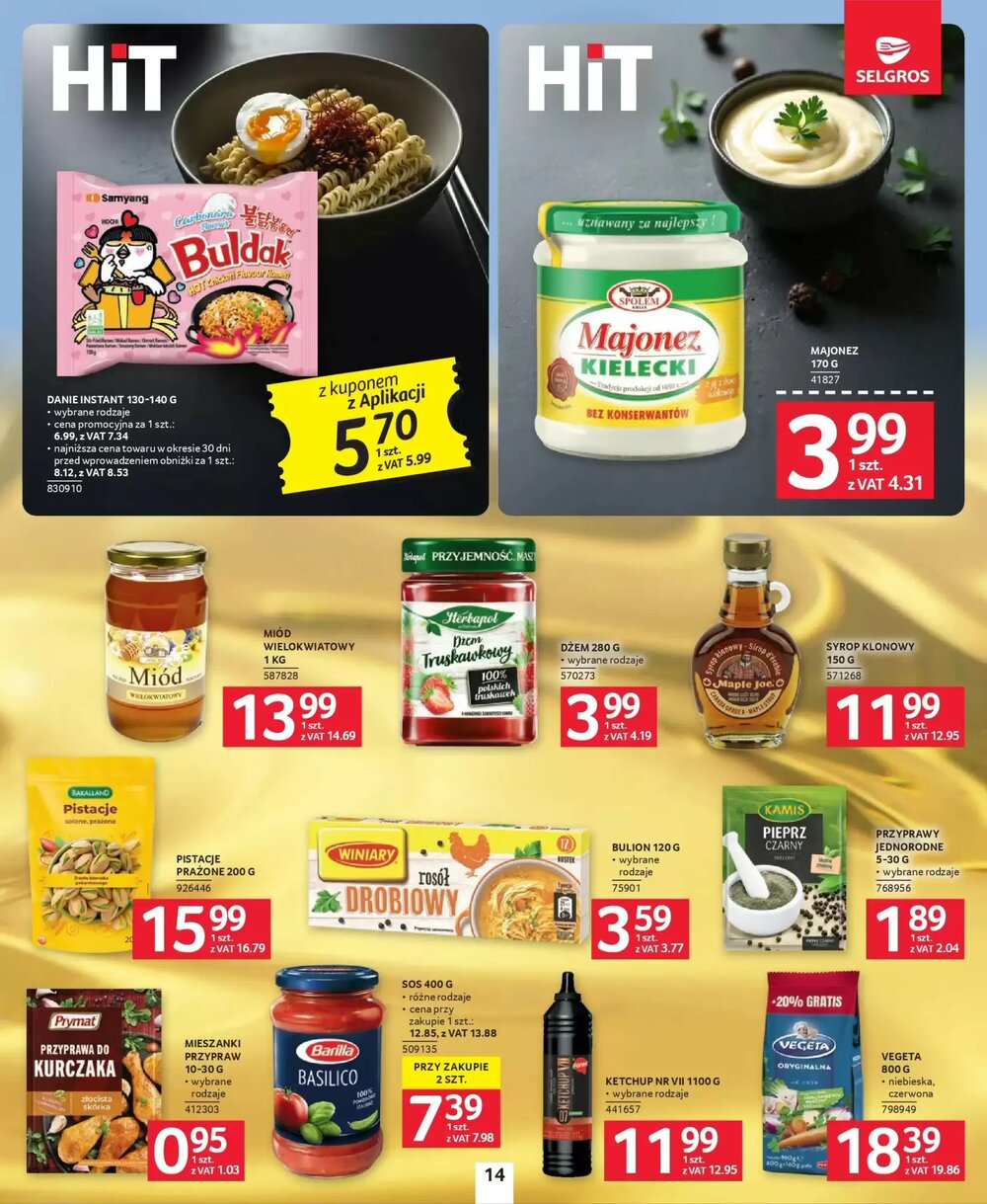 Gazetka promocyjna Selgros  ważna od 08.01.2026 - Strona 14.