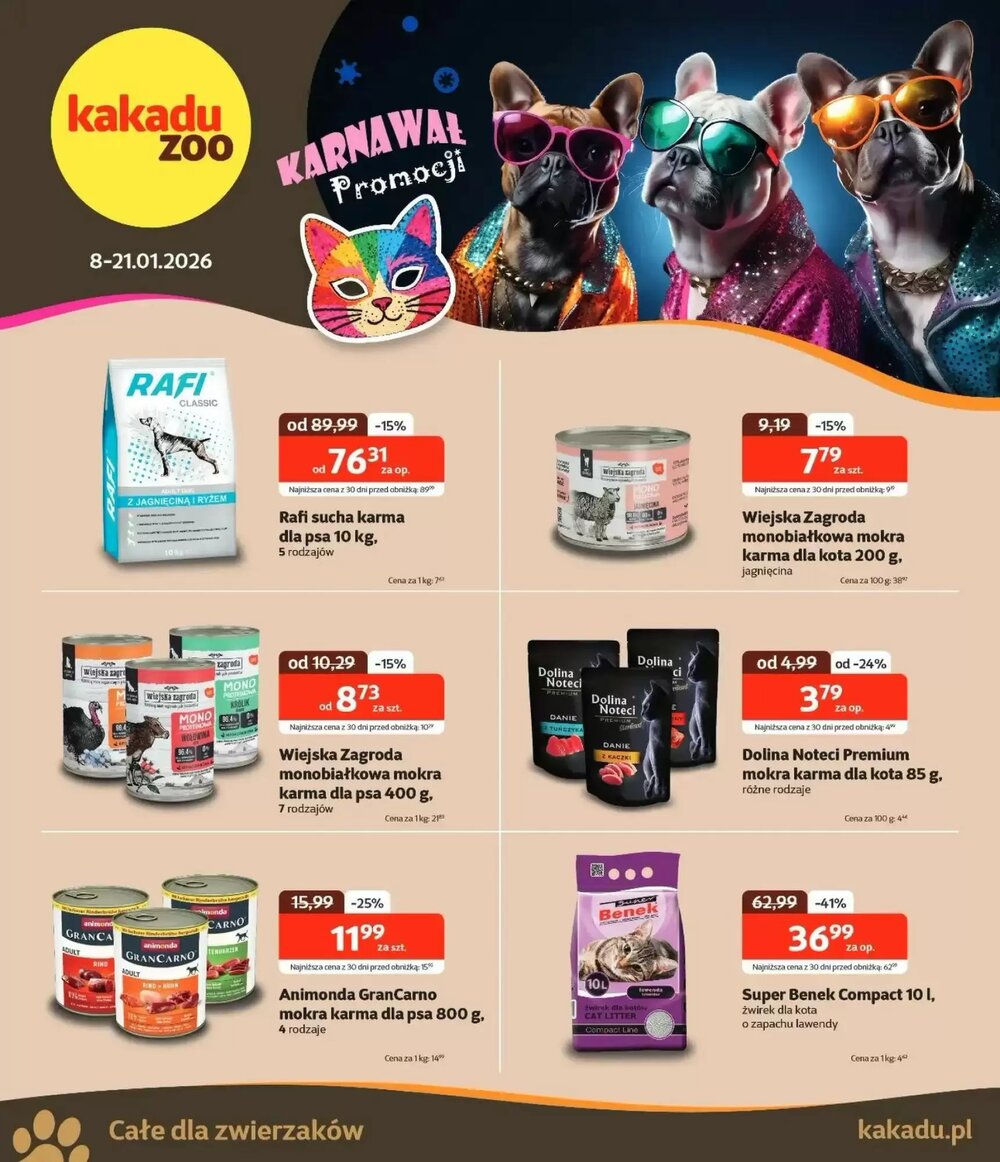 Gazetka promocyjna Kakadu  ważna od 08.01.2026 - Strona 1.