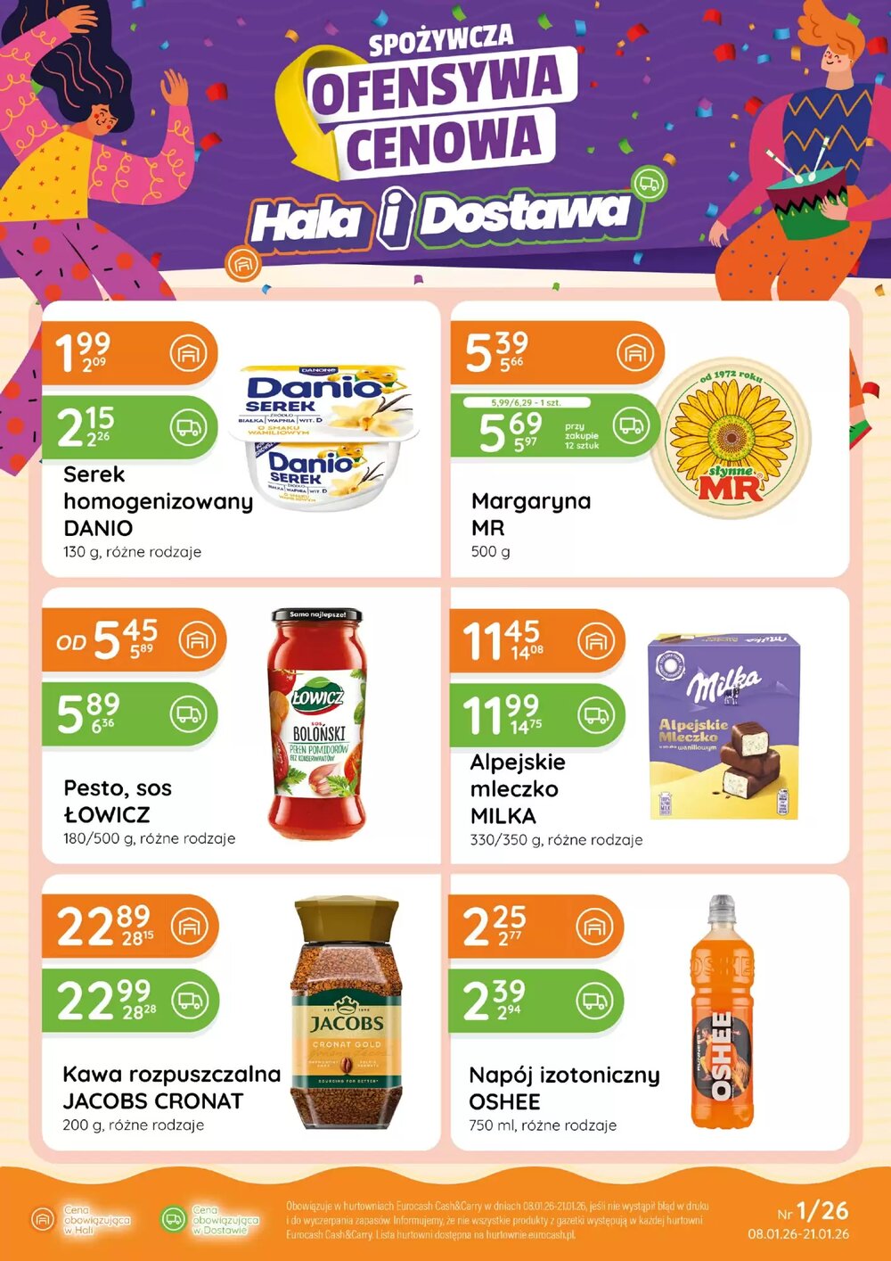 Gazetka promocyjna Eurocash Cash & Carry  ważna od 08.01.2026 - Strona 1.