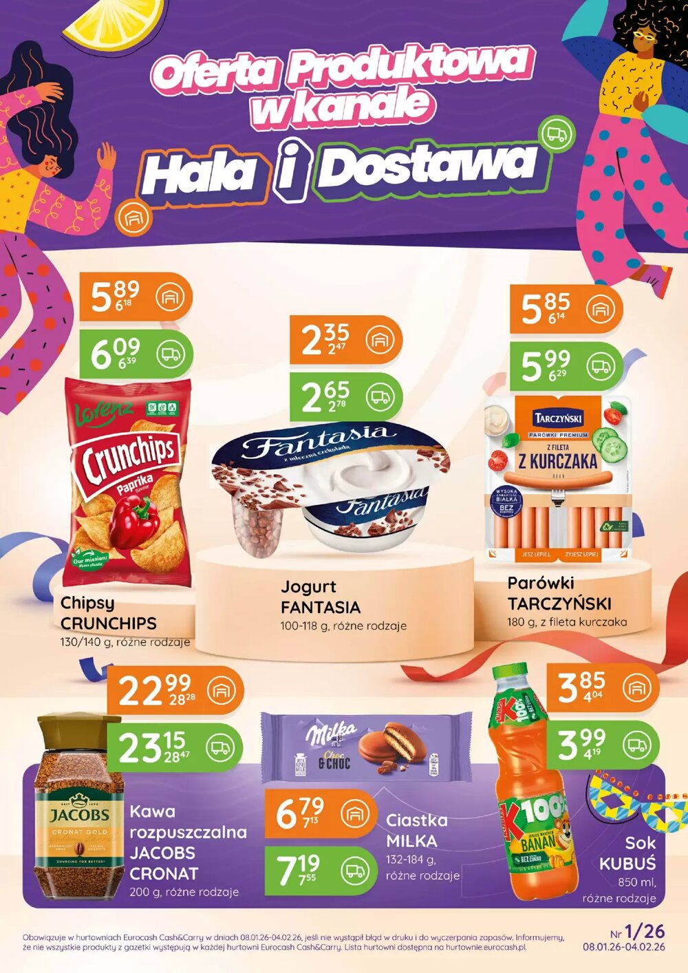 Gazetka promocyjna Eurocash  ważna od 08.01.2026 - Strona 1.