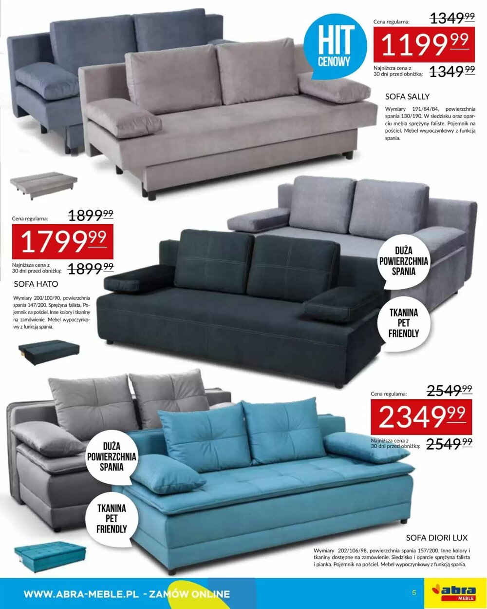 Gazetka promocyjna Abra  ważna od 09.01.2026 - Strona 5.