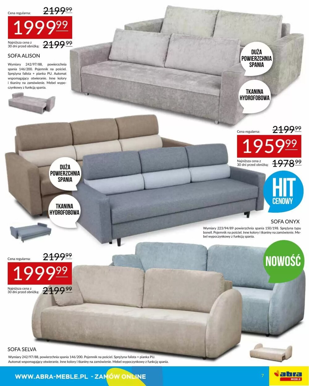 Gazetka promocyjna Abra  ważna od 09.01.2026 - Strona 7.