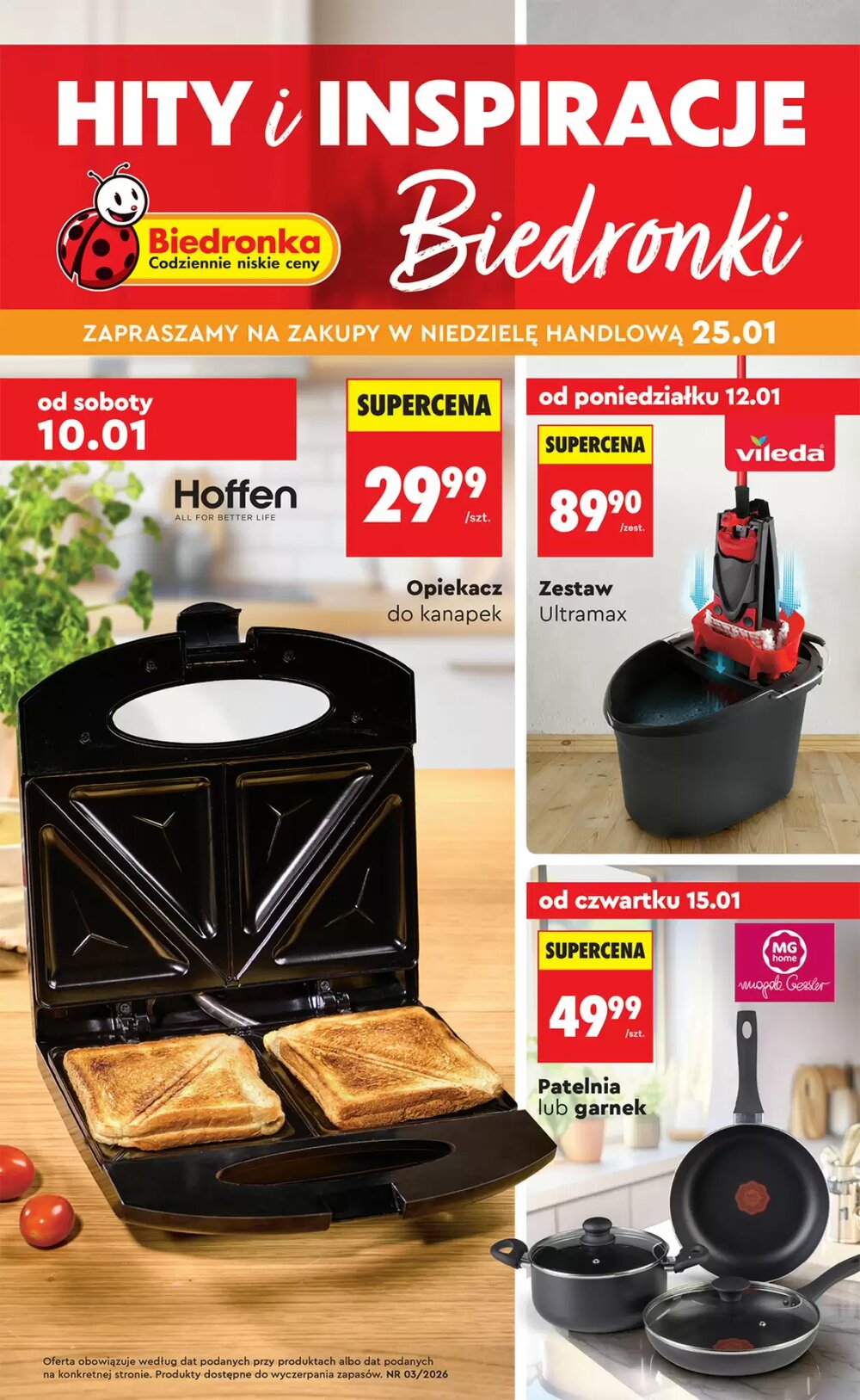 Gazetka promocyjna Biedronka  ważna od 10.01.2026 - Strona 1.