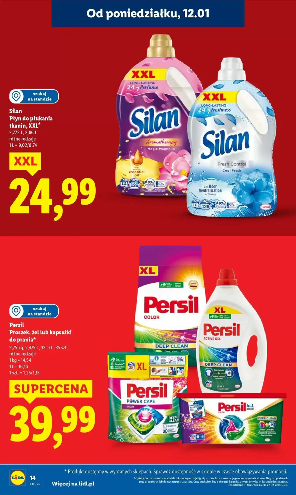 Gazetka promocyjna Lidl  ważna od 11.01.2026 - Strona 14.