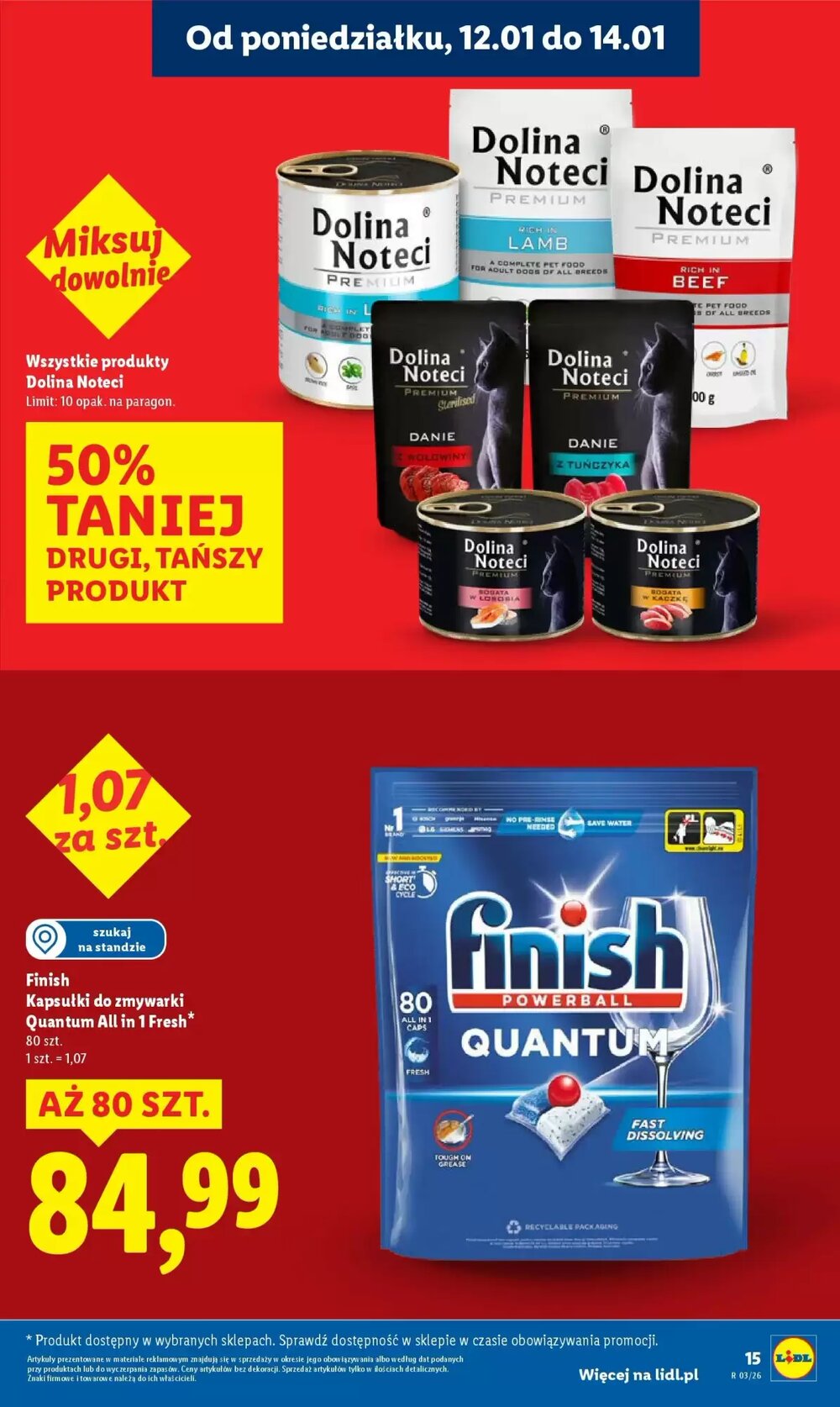 Gazetka promocyjna Lidl  ważna od 11.01.2026 - Strona 15.