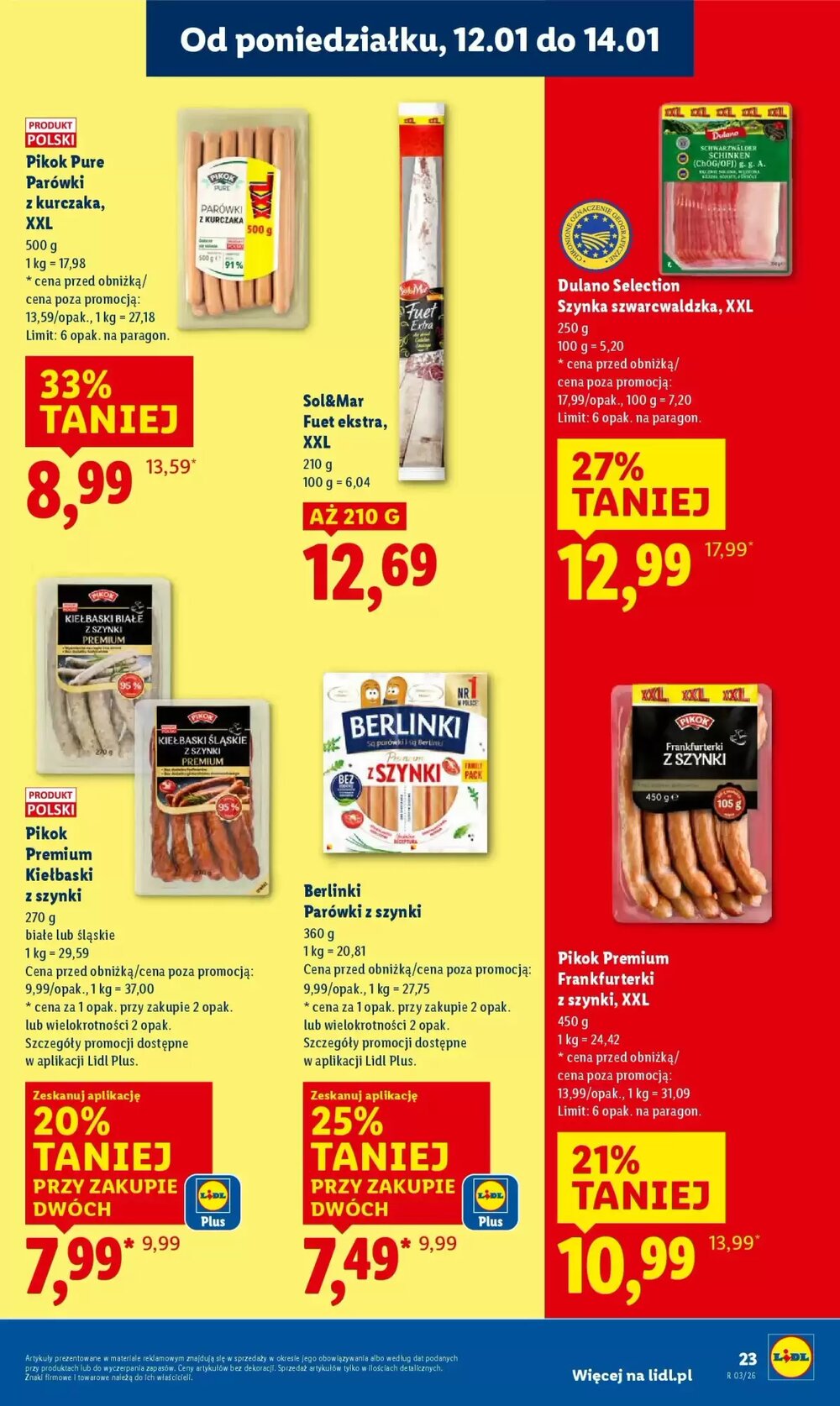 Gazetka promocyjna Lidl  ważna od 11.01.2026 - Strona 23.