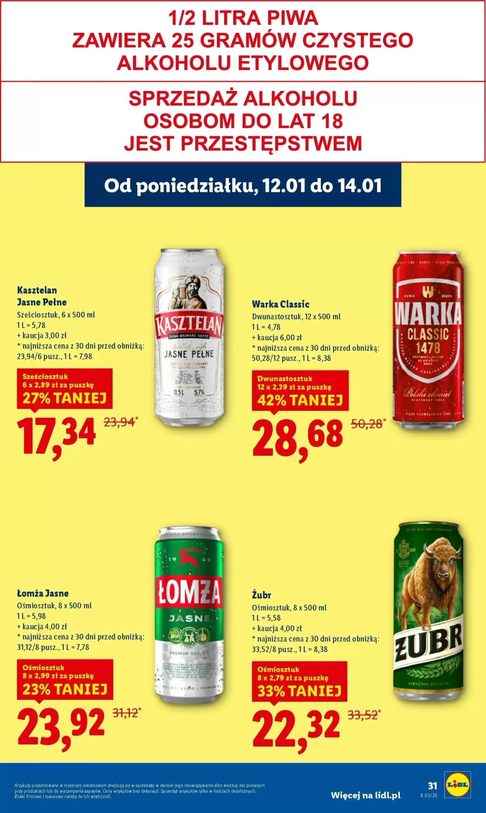 Gazetka promocyjna Lidl  ważna od 11.01.2026 - Strona 31.